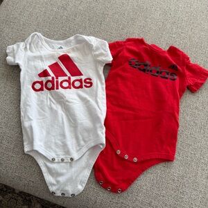 Set of 2 Adidas Baby Onsies